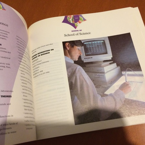 Sheffield Hallam University Postgraduate Prospectus 1995 used