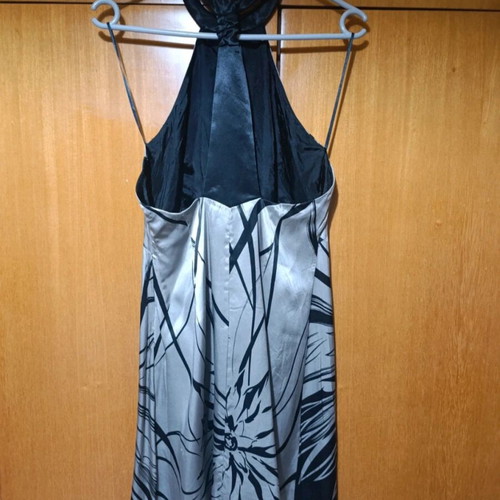 DAK evening dress with neck tie like new, size M