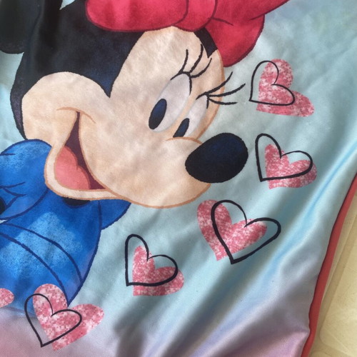 Disney Minnie Kids' Swimsuit like new, ruffled straps, ages 7-8