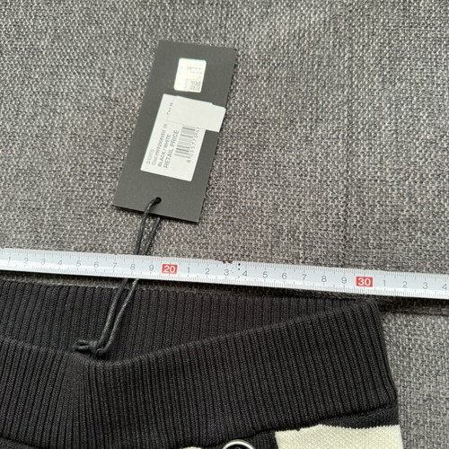John Richmond women's shorts new, size M, black and white