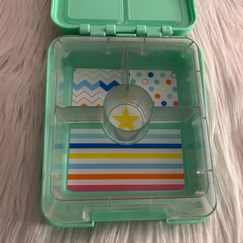 Penny Scallan Mini Bento Box “Dino Rock” children's food container used