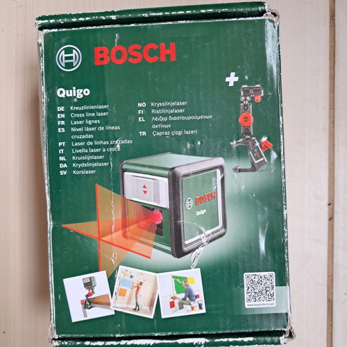 Bosch Quigo laser level like new