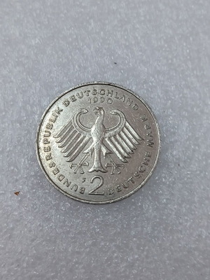 2 Deutsche Mark Germany 1988 like new