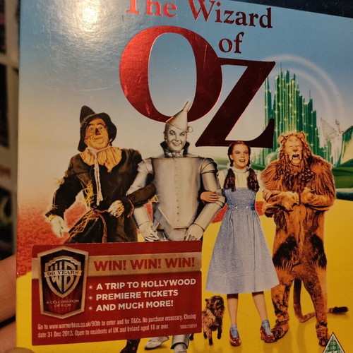 The Wizard of Oz Blu-Ray with slipcase and English subtitles