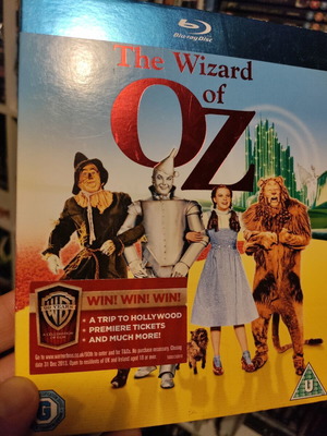 The Wizard of Oz Blu-Ray with slipcase and English subtitles