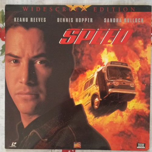 Speed 1994 LaserDisc like new, action movie