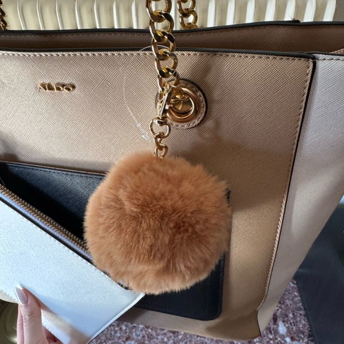 Aldo shoulder bag new, black and beige