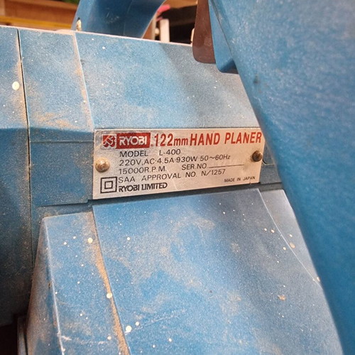 Ryobi 122mm hand planer used heavy-duty