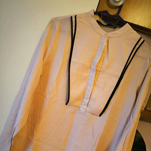 Zara shirt salmon new without tag size M