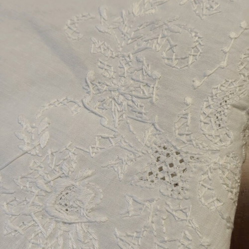 Handmade tablecloth like new 165x300