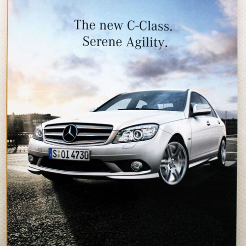 2006 Mercedes-Benz The New C-Class Serene Agility Promo DVD new