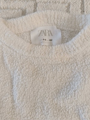 Zara knitted shirt for 8-9 years like new, white