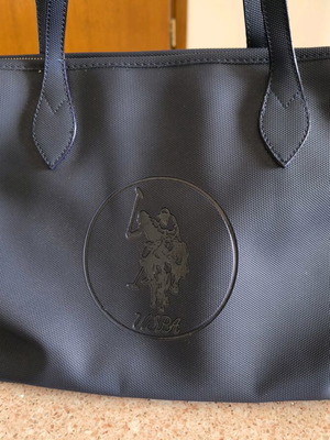 Γυναικεία τσάντα ώμου U.S. Polo Assn. σαν καινούργια, μπλε