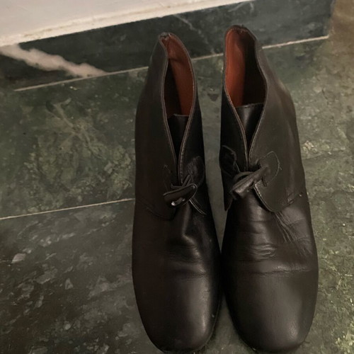 Hispanitas ankle boots used, black, size 37, low cut