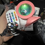 Sunset Lamp RGB LED light with remote control
