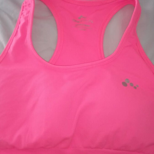 Only pink sports top like new