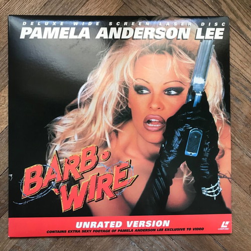 Laserdisc Barb - Wire with Pamela Anderson Lee like new