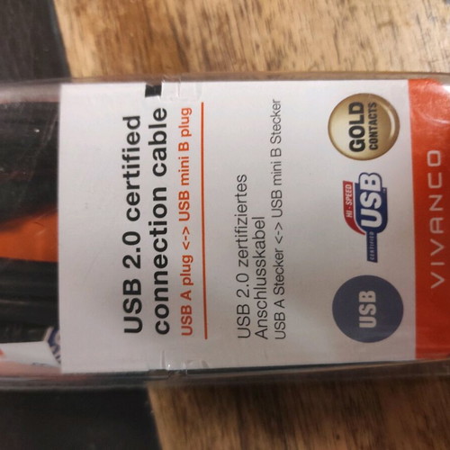 Usb 2.0 certified connection cable new