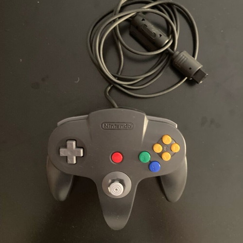 Nintendo 64 used with two controllers and Turok 2 Seeds of Evil game