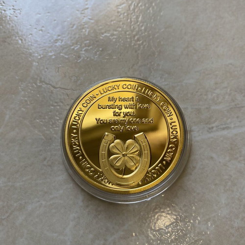 Metal love coin new