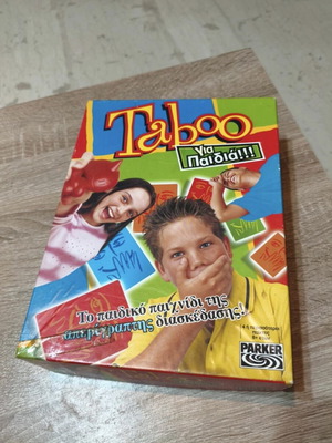 Taboo for Kids Board Game like new