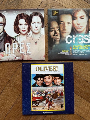 DVD movies set of 3 like new