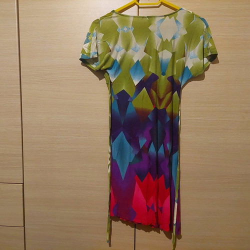 Colorful summer dress Size Medium like new