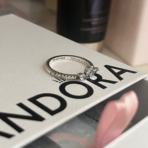 Pandora 925 ring new, size 52, silver
