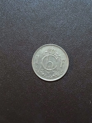 Luxembourg 1 Franc coin 1952