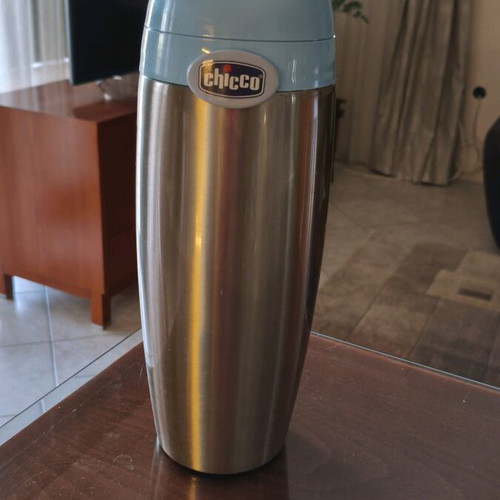 Chicco thermos used with plastic container for baby bottle