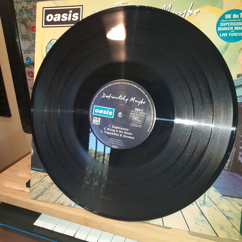 Oasis Definitely Maybe 2LP vinyl used, rock