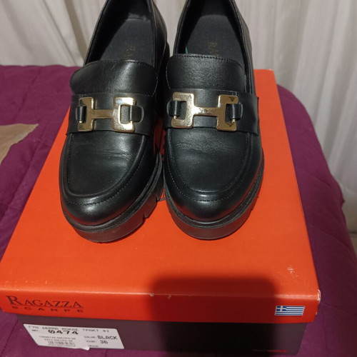 Ragazza leather pumps like new No36 black