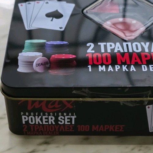 Max XL Poker Set new with Penthouse cards gift