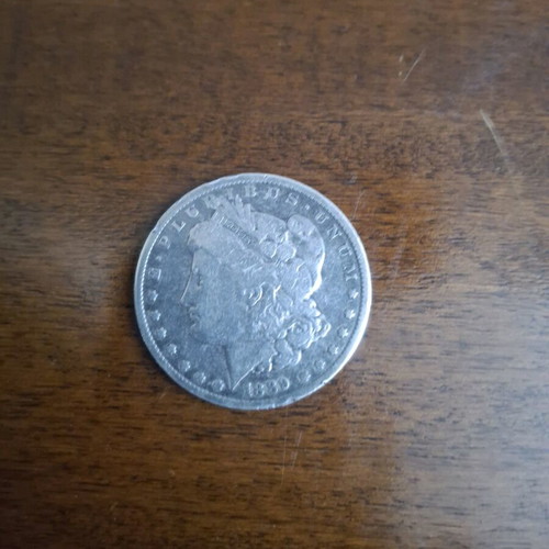 Silver Coin 1 Dollar 1889 used Morgan Dollar
