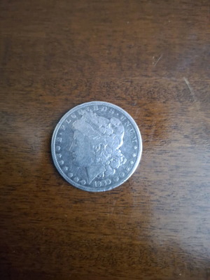 Silver Coin 1 Dollar 1889 used Morgan Dollar