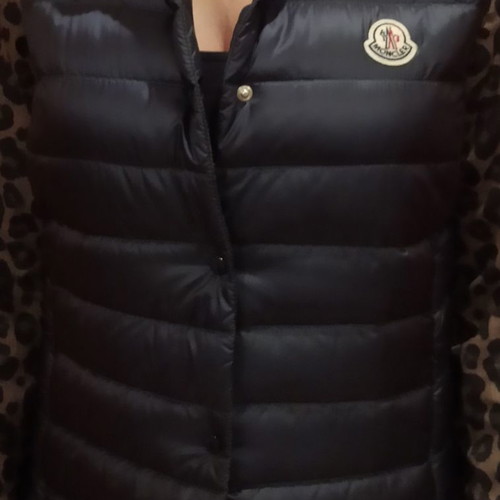 Moncler Liana Down Vest Blue-Black New