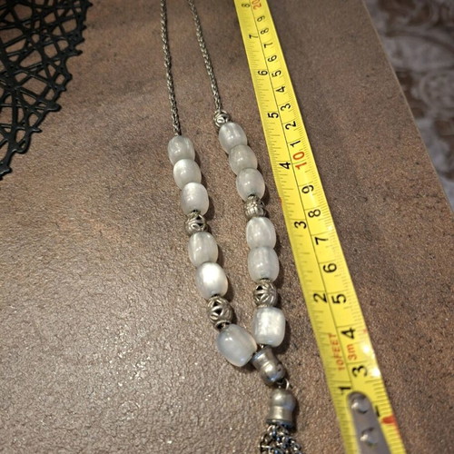Vintage worry beads used