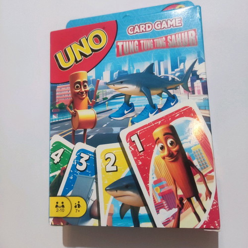 Collectible UNO Tung Tung Tung Sahur card game new