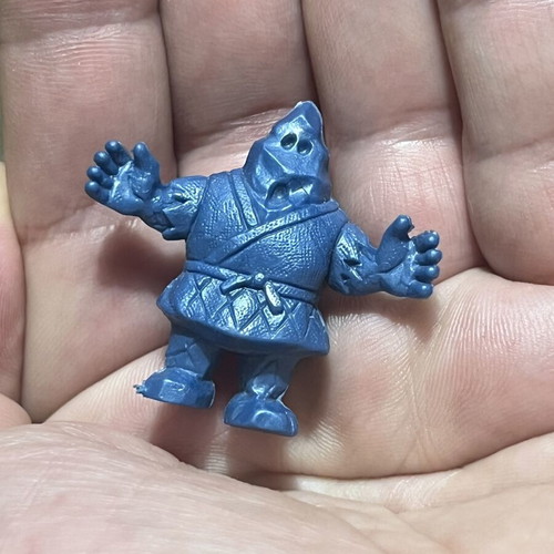 Blue alien figure like new, Greek