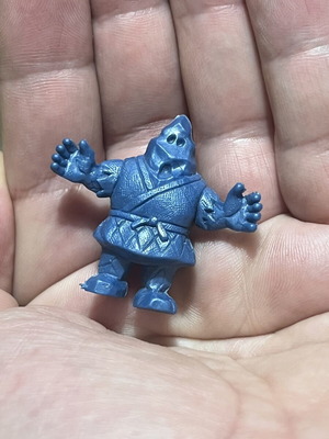 Blue alien figure like new, Greek
