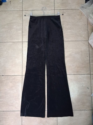 Βελουδινό παντελόνι μέγεθος S σαν καινούργιο, μαύρο