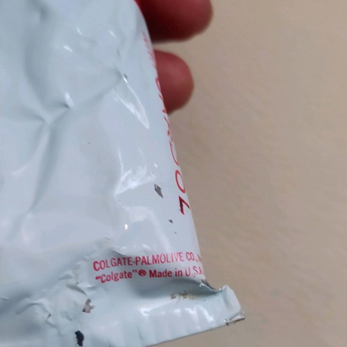 Colgate collectible with Gardol ingredient, like new