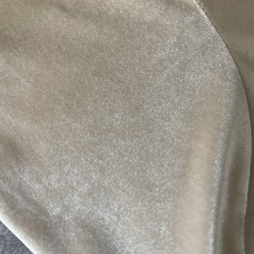 Velour bodysuit long-sleeve size L/40 like new, beige