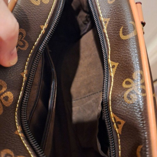 Brown handbag like new