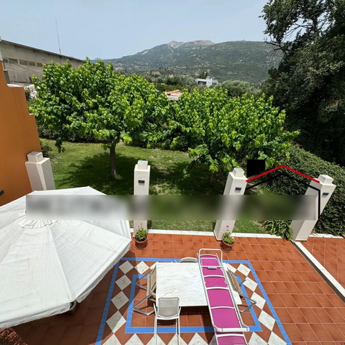 Detached house 225 sqm in Palaia Panagia Nafpaktos with garden and view
