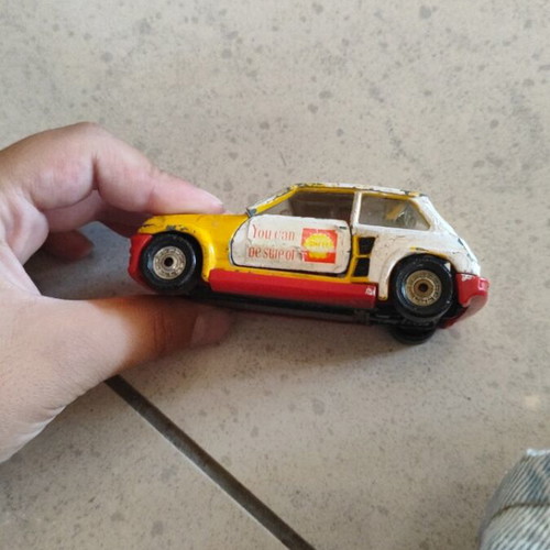 Vintage toy car from the seventies