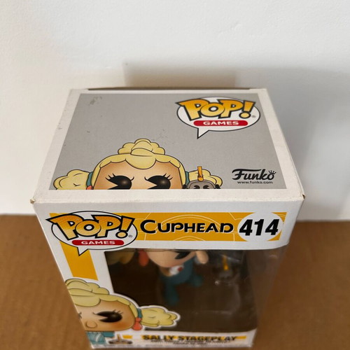 Funko Pop Sally Stageplay #414 like new, Cuphead