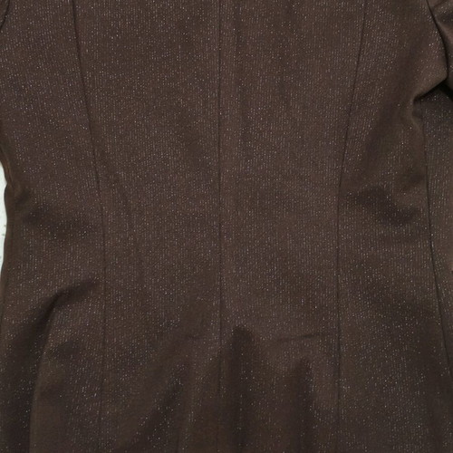 Rebecca Blu brown glossy jacket like new, XS