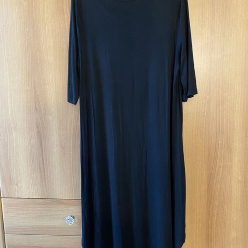 Glamorous London asymmetrical long blouse black, new