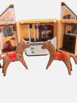 Playmobil Stable like new